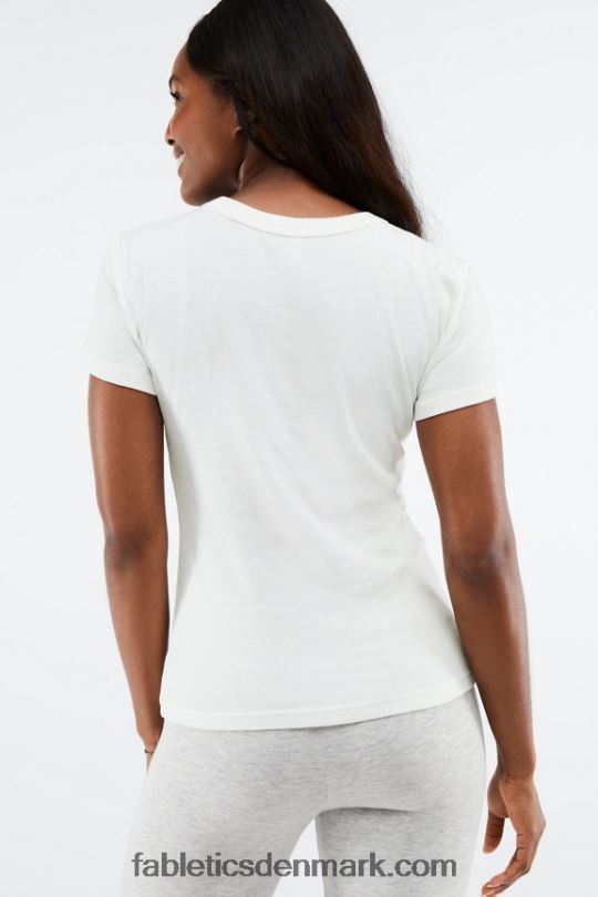 Fabletics Kvinder tinsley kortærmet t-shirt PNX2T2066 tundra