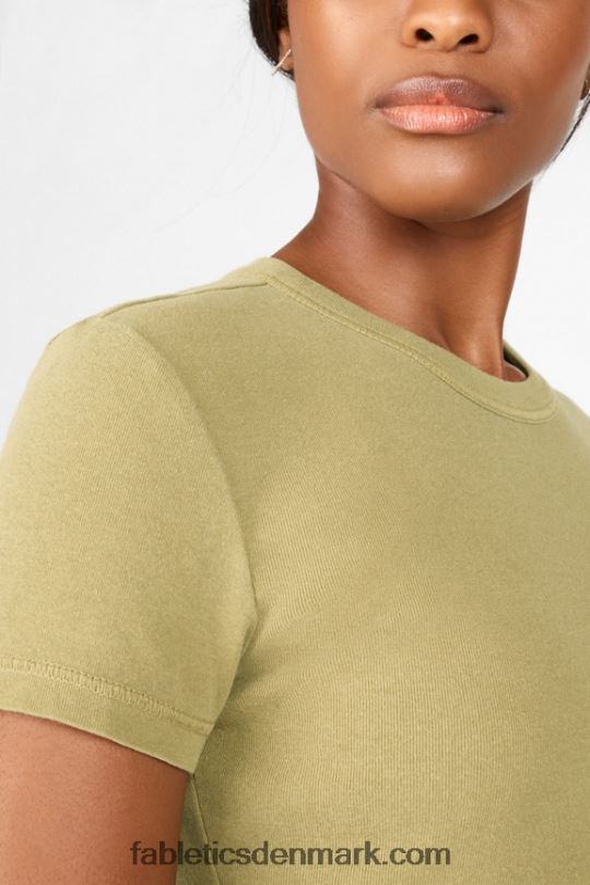 Fabletics Kvinder tinsley kortærmet t-shirt PNX2T2067 timian
