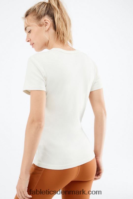 Fabletics Kvinder tinsley kortærmet t-shirt PNX2T2068 linned
