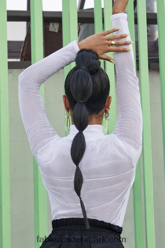 Fabletics Kvinder arleta sculptknit langærmet top PNX2T2720 hvid