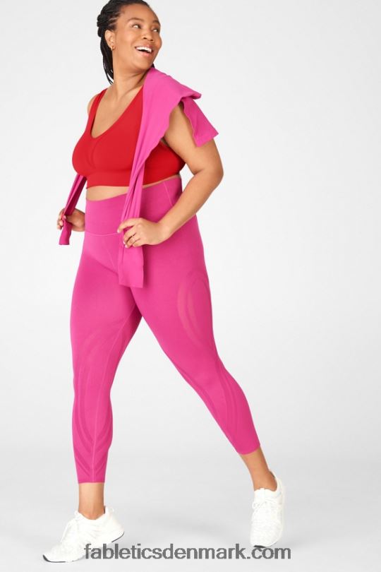 Fabletics Kvinder corey skulpturel langærmet top PNX2T2699 meget bær