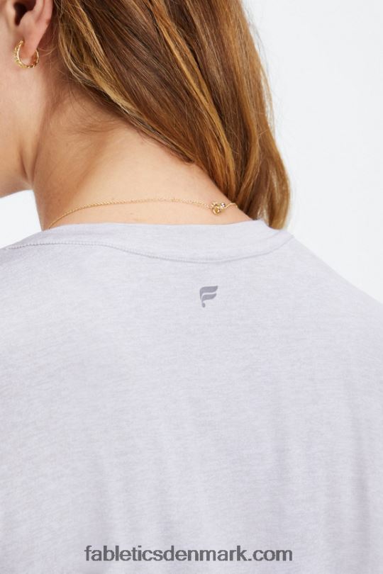 Fabletics Kvinder dry-flex langærmet t-shirt PNX2T2600 blød grå lyng