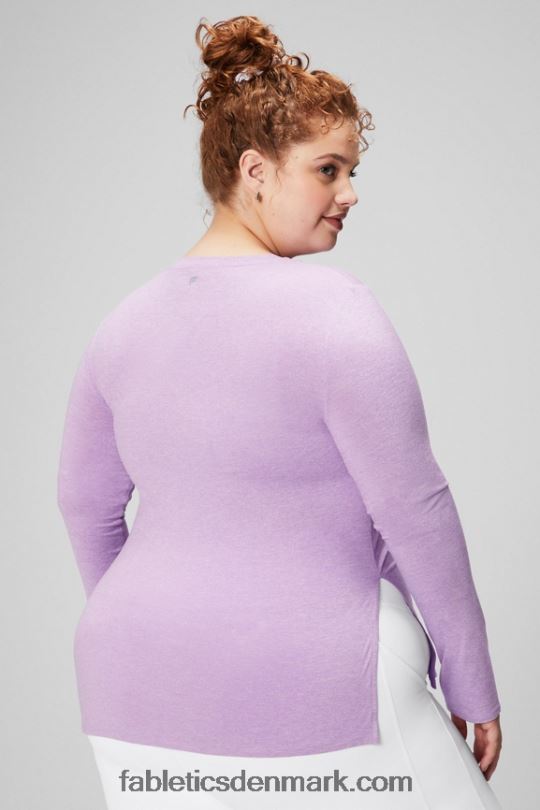 Fabletics Kvinder dry-flex langærmet tunika PNX2T2589 krystal hule lyng