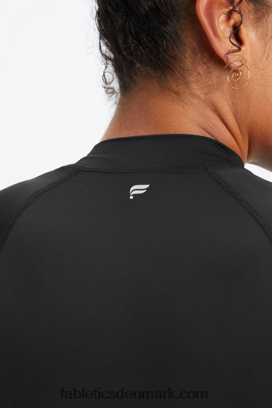 Fabletics Kvinder let langærmet top PNX2T2627 sort