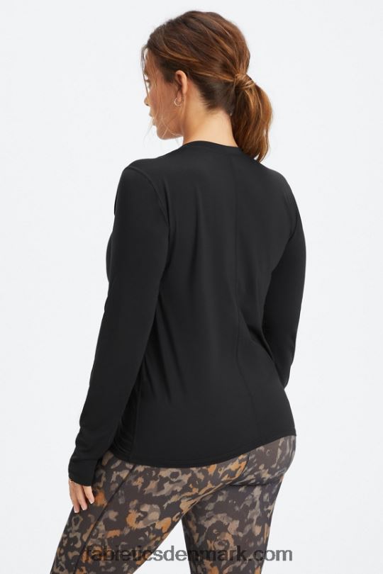 Fabletics Kvinder phoenix lite langærmet top PNX2T2616 sort