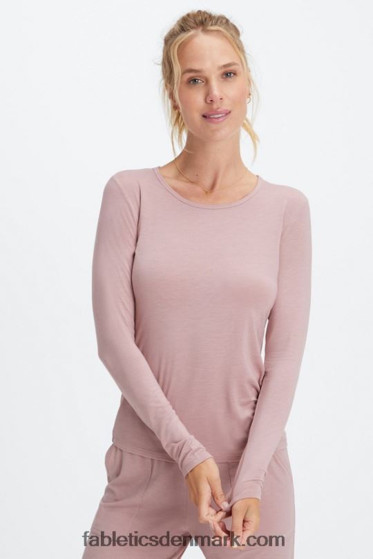 Fabletics Kvinder restoreknit langærmet t-shirt PNX2T2637 stistøv