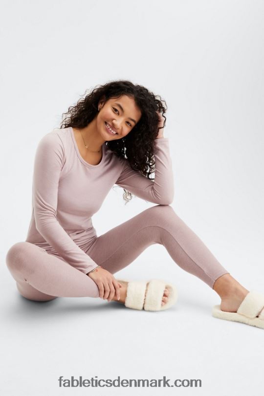 Fabletics Kvinder restoreknit langærmet t-shirt PNX2T2637 stistøv