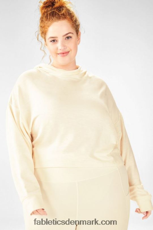 Fabletics Kvinder brisa cropped pullover PNX2T2565 sukker