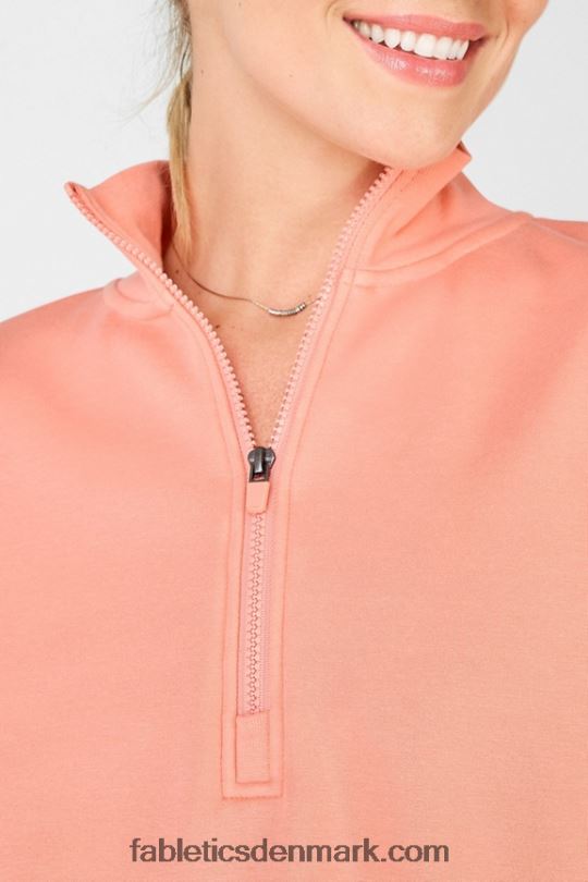Fabletics Kvinder catarina trøje med halv lynlås i mock-hals PNX2T2532 blomst