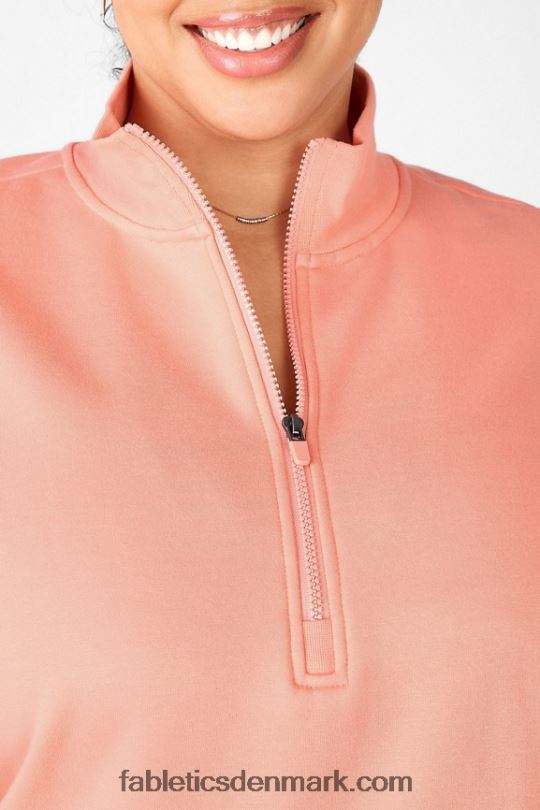 Fabletics Kvinder catarina trøje med halv lynlås i mock-hals PNX2T2533 blomst