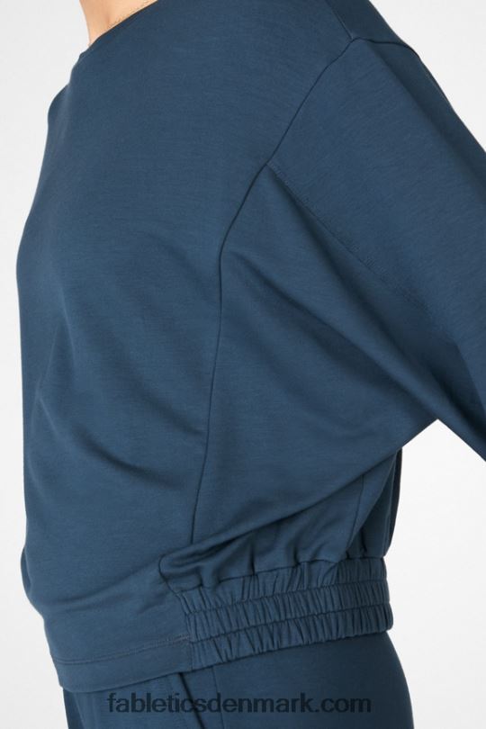 Fabletics Kvinder julie dolman sweatshirt med ærmer PNX2T2715 blå nova