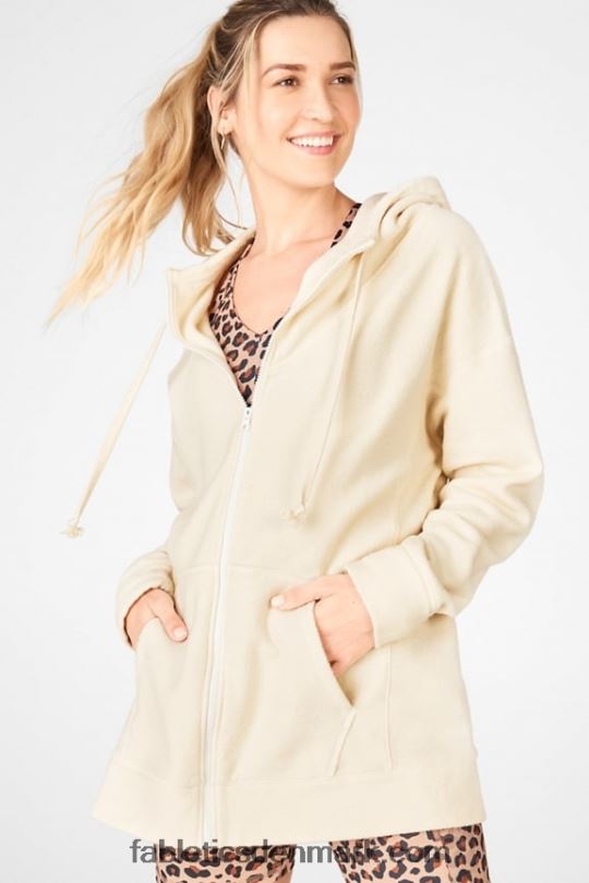 Fabletics Kvinder øko-bevidst oversized hættetrøje PNX2T2700 havre