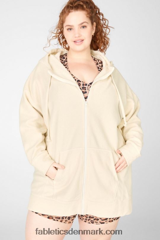 Fabletics Kvinder øko-bevidst oversized hættetrøje PNX2T2701 havre