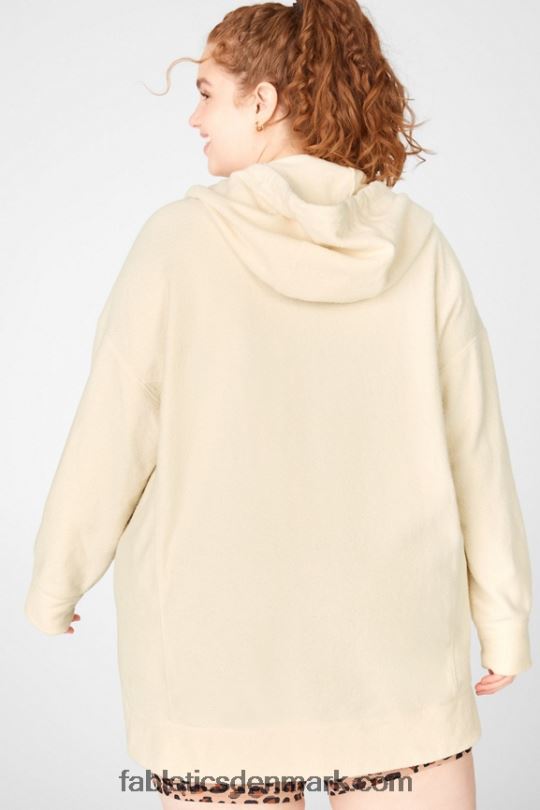 Fabletics Kvinder øko-bevidst oversized hættetrøje PNX2T2701 havre
