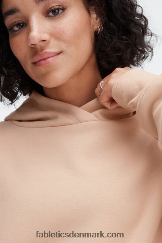 Fabletics Kvinder øko go-to lomme hættetrøje PNX2T2518 egetræ
