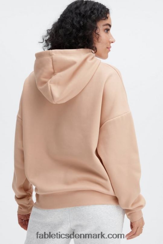 Fabletics Kvinder øko go-to lomme hættetrøje PNX2T2518 egetræ
