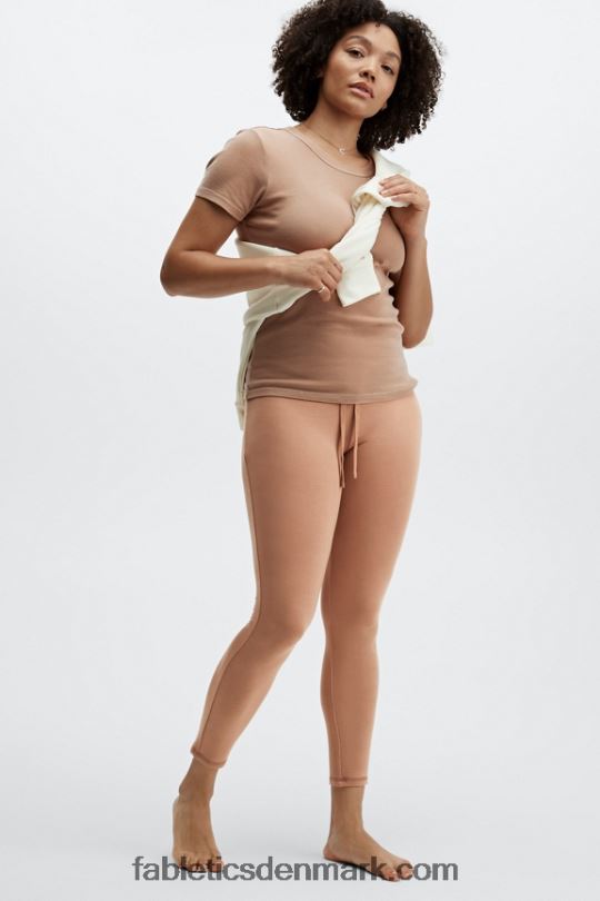 Fabletics Kvinder øko go-to lomme hættetrøje PNX2T2520 knogle
