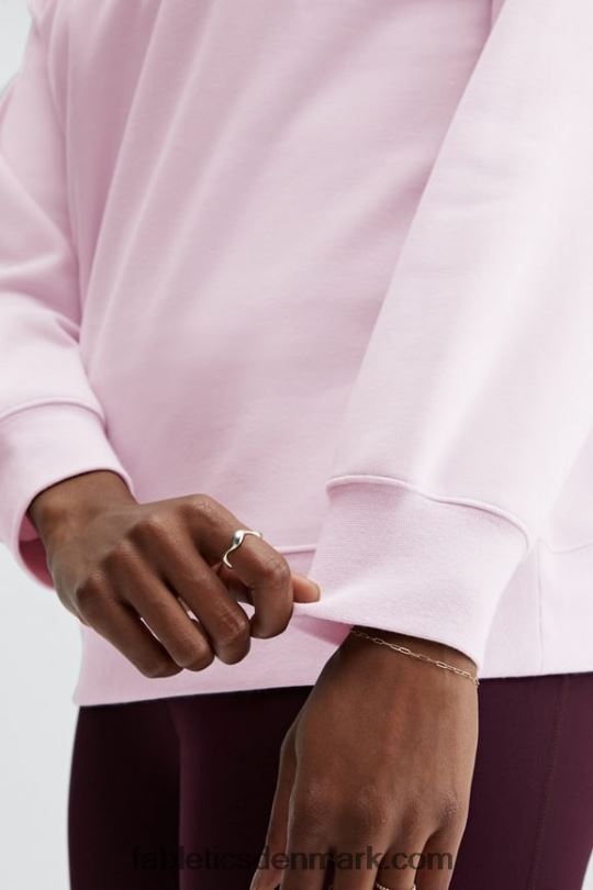 Fabletics Kvinder øko go-to sweatshirt med rund hals PNX2T2477 iskold lavendel