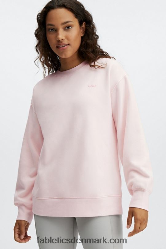 Fabletics Kvinder øko go-to sweatshirt med rund hals PNX2T2480 nisse