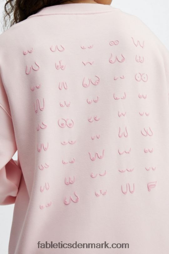 Fabletics Kvinder øko go-to sweatshirt med rund hals PNX2T2480 nisse