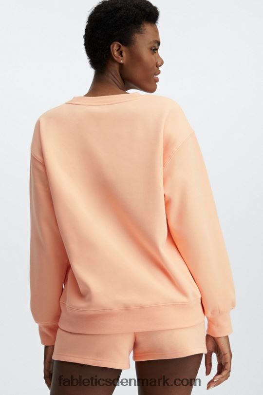 Fabletics Kvinder øko go-to sweatshirt med rund hals PNX2T2481 gaia