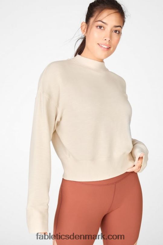 Fabletics Kvinder luna langærmet pullover PNX2T2548 latte