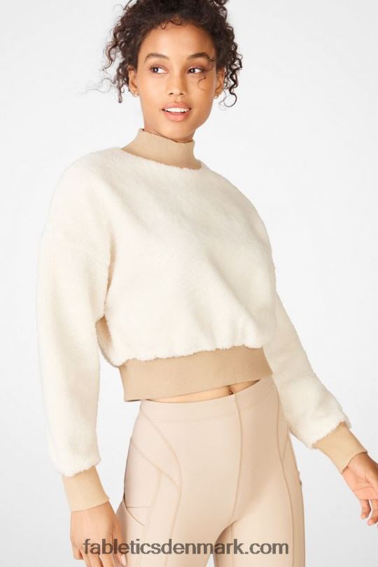 Fabletics Kvinder malia polar fleece pullover PNX2T2553 stødtænd/buff