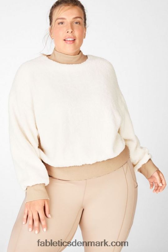Fabletics Kvinder malia polar fleece pullover PNX2T2554 stødtænd/buff