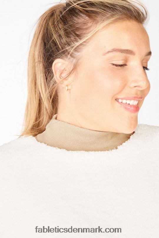Fabletics Kvinder malia polar fleece pullover PNX2T2554 stødtænd/buff