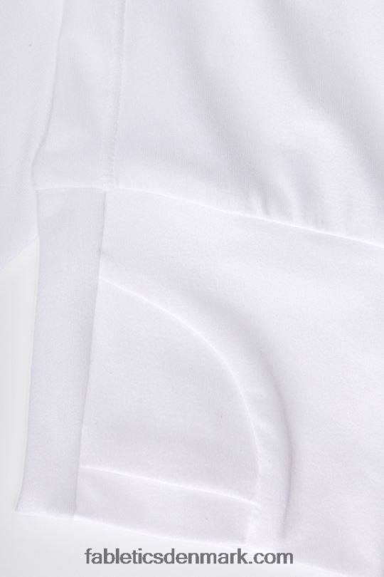 Fabletics Kvinder phoenix halv lynlås midterste lag PNX2T2579 klassisk hvid/grafisk
