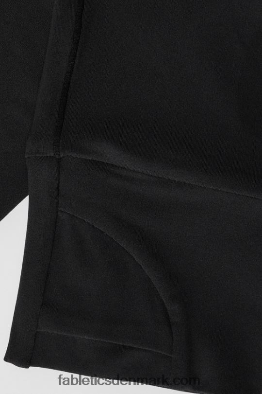 Fabletics Kvinder phoenix halv lynlås midterste lag PNX2T2581 sort