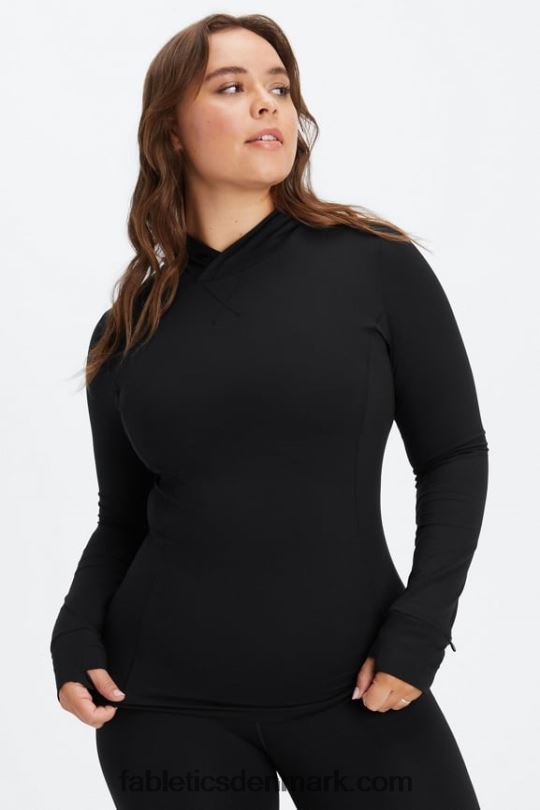 Fabletics Kvinder phoenix run hættetrøje PNX2T2464 sort