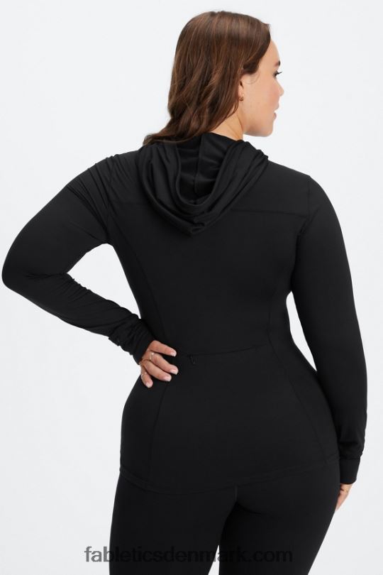 Fabletics Kvinder phoenix run hættetrøje PNX2T2464 sort