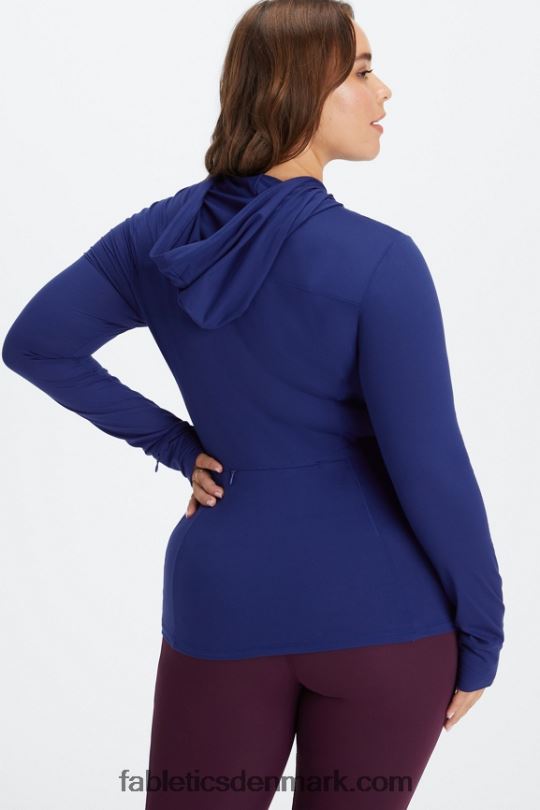 Fabletics Kvinder phoenix run hættetrøje PNX2T2467 flåde