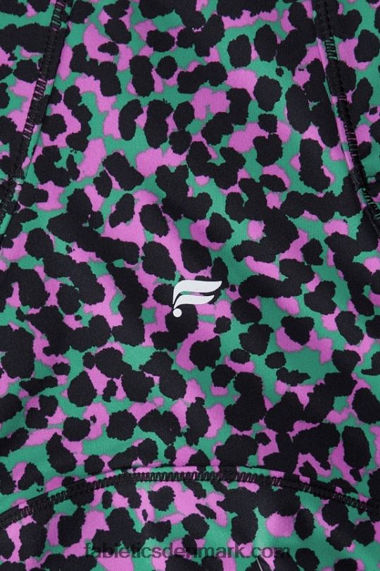 Fabletics Kvinder trinity performance jakke PNX2T2569 græsgrønne safaristeder