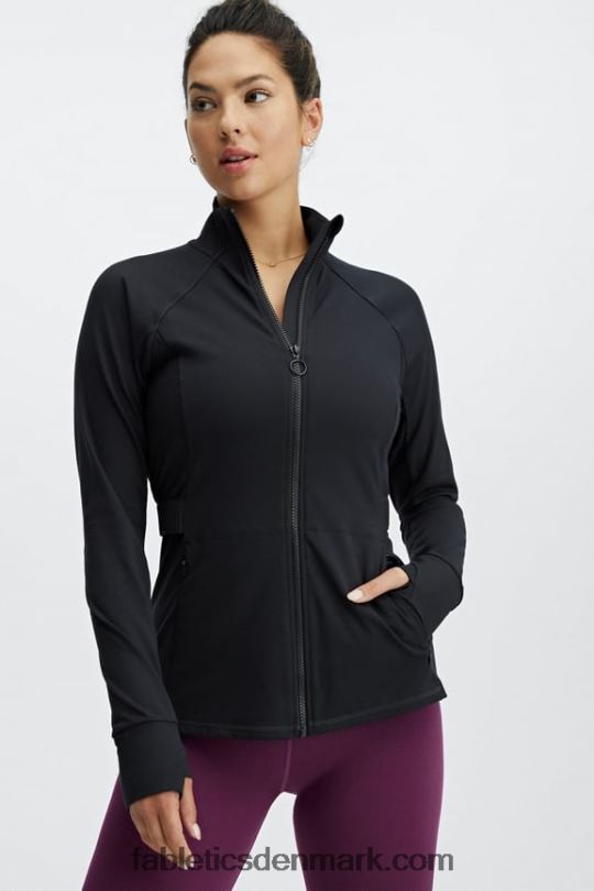 Fabletics Kvinder trinity performance jakke PNX2T2570 sort