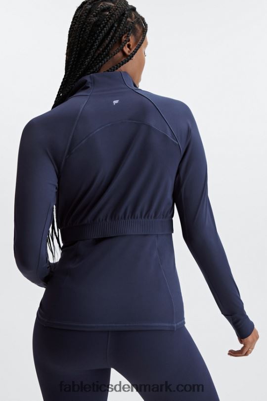 Fabletics Kvinder trinity performance jakke PNX2T2572 dyb flåde