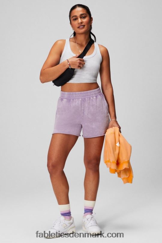 Fabletics Kvinder 100% bomuld scoop tank PNX2T2160 blød grå lyng