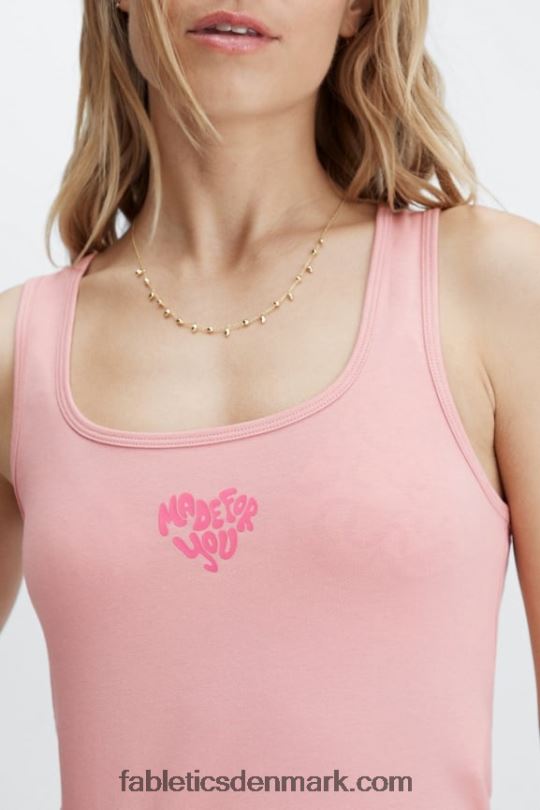 Fabletics Kvinder 24/7 brit tank PNX2T2255 lyserødt ler