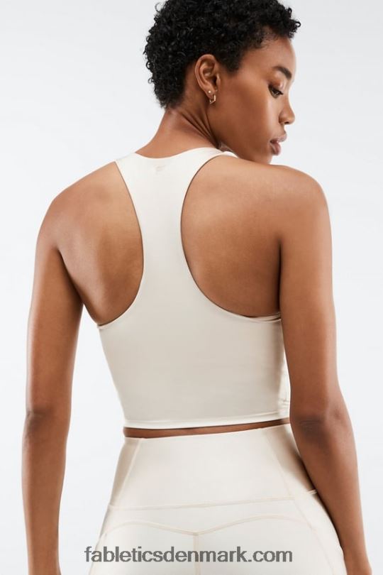 Fabletics Kvinder averie shine indbygget bh tank PNX2T2224 grå tåge skinne