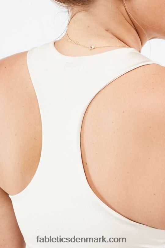 Fabletics Kvinder averie shine indbygget bh tank PNX2T2225 grå tåge skinne