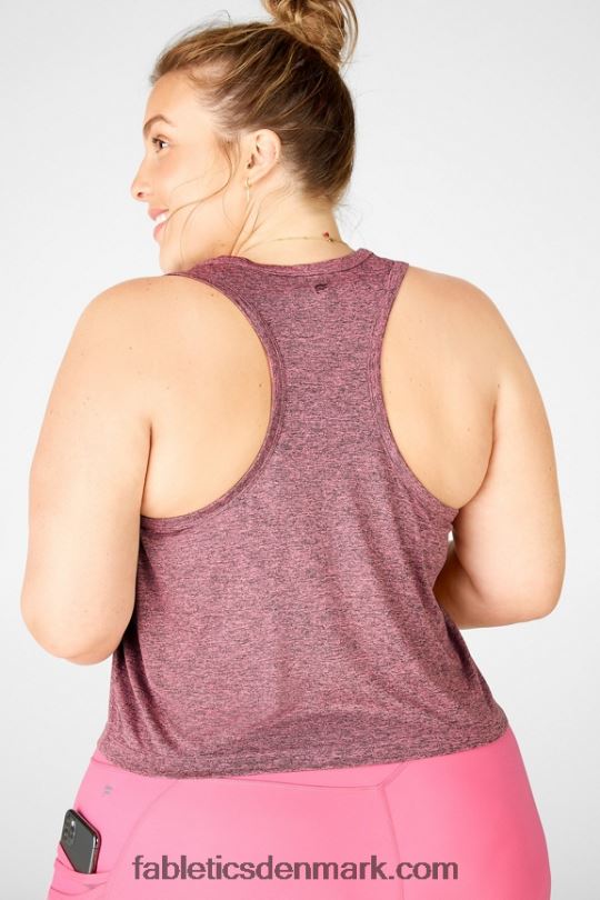 Fabletics Kvinder dry-flex klassisk tank PNX2T2222 rosenrød lilla
