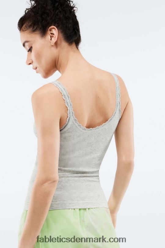 Fabletics Kvinder eden sømløs skinny strap tank PNX2T2313 gråmeleret