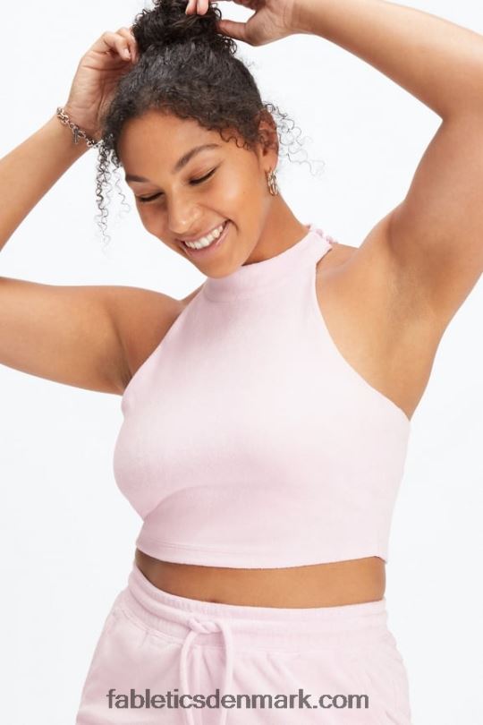 Fabletics Kvinder frotté indbygget bh tank PNX2T2280 lavendel glans