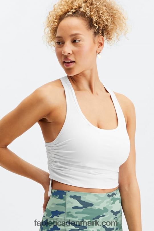 Fabletics Kvinder jacqueline indbygget bh tank PNX2T2288 hvid