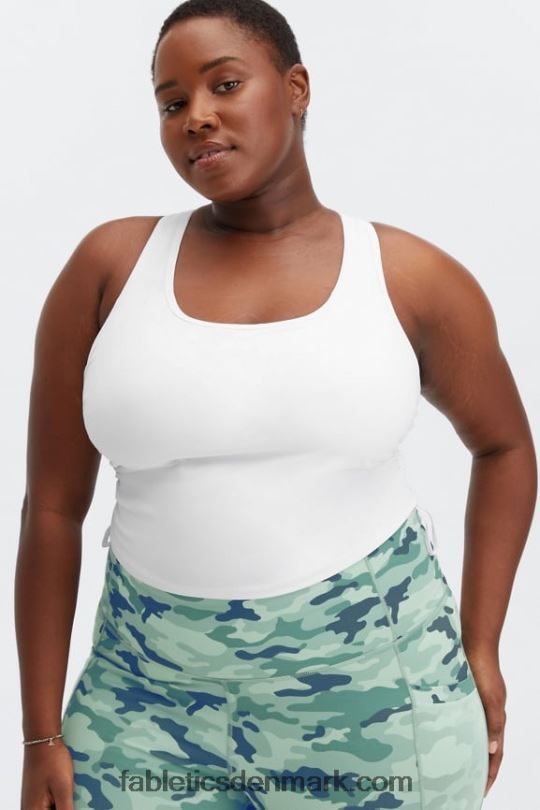 Fabletics Kvinder jacqueline indbygget bh tank PNX2T2289 hvid