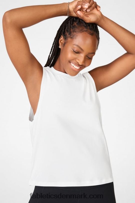 Fabletics Kvinder jade muskeltank PNX2T2348 hvid