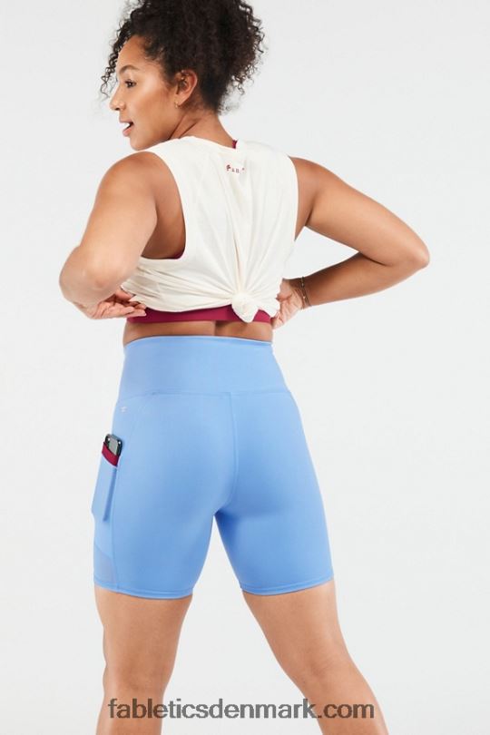 Fabletics Kvinder øko-bevidst muskeltank PNX2T2304 kokos/kirsebær burst logo