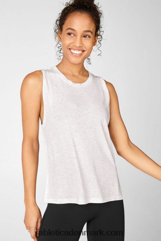 Fabletics Kvinder loveday tank PNX2T2394 hvid lyng