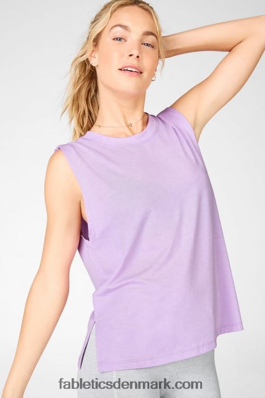 Fabletics Kvinder loveday tank PNX2T2396 lilla lyng